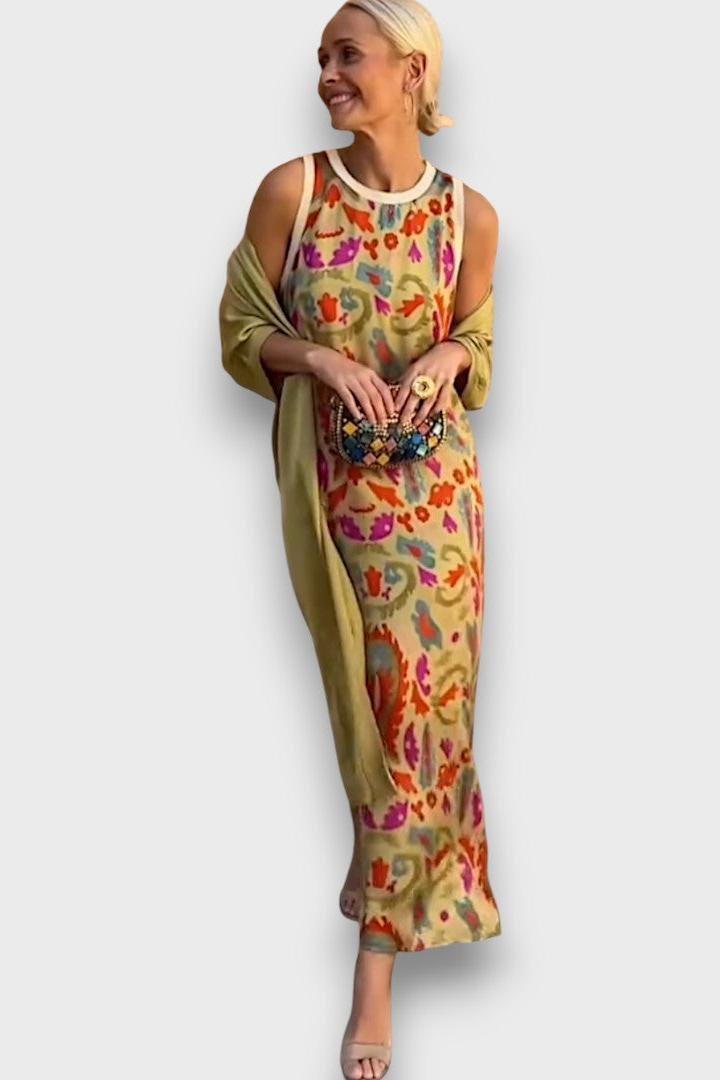 Signe | abito lungo floreale