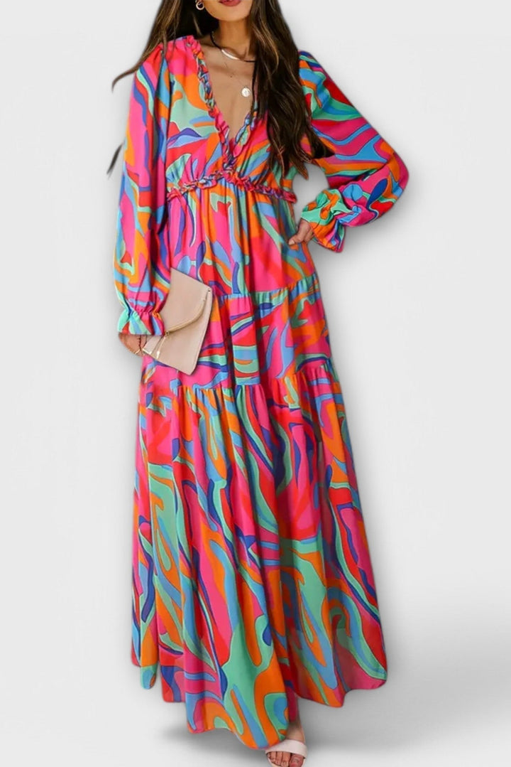 Sofia | maxi abito floreale