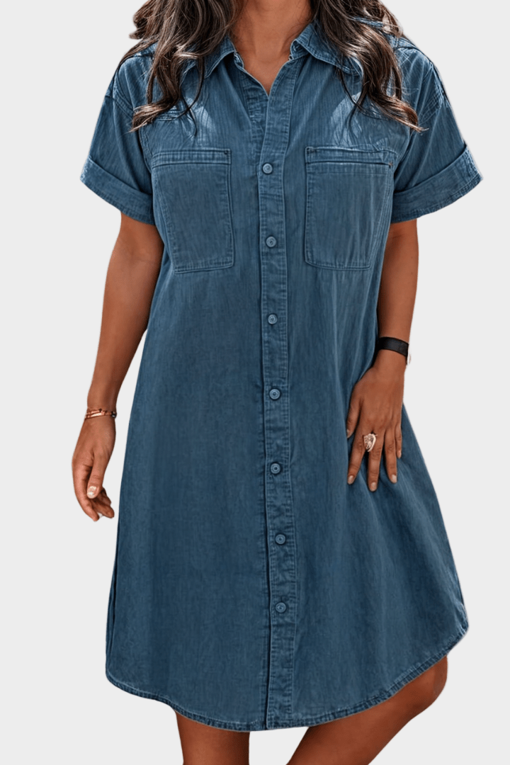 Solveig | vestito in denim