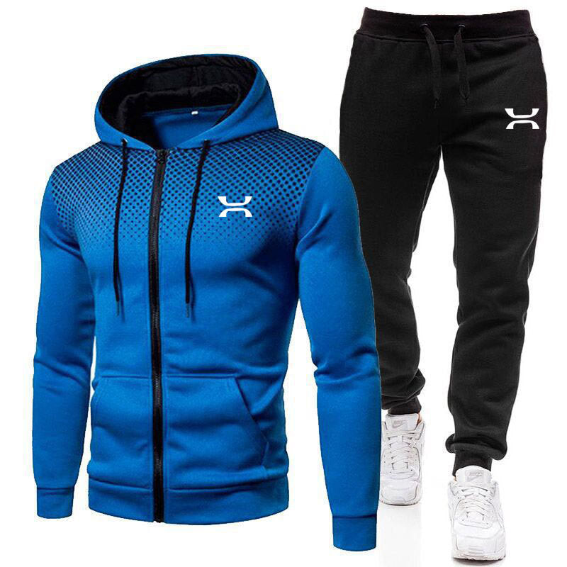 Tuta uomo felpa con zip e cappuccio e jogger – Mattia