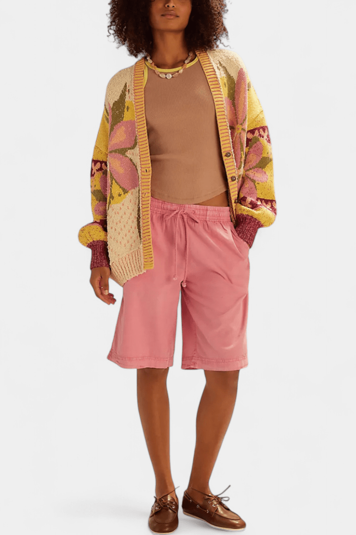 Stine | cardigan floreale
