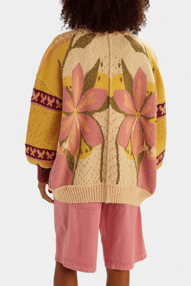 Stine | cardigan floreale