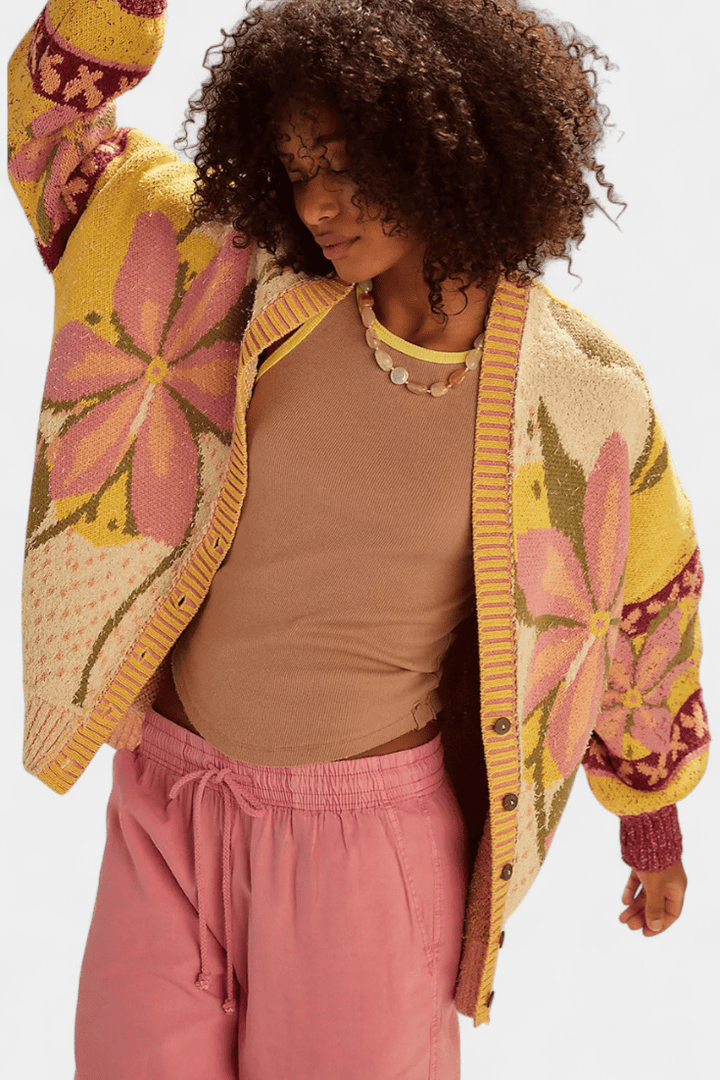 Stine | cardigan floreale