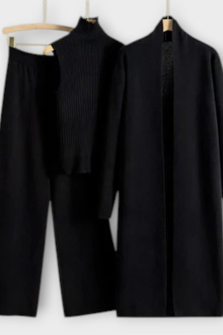 Stine | set in maglia a coste