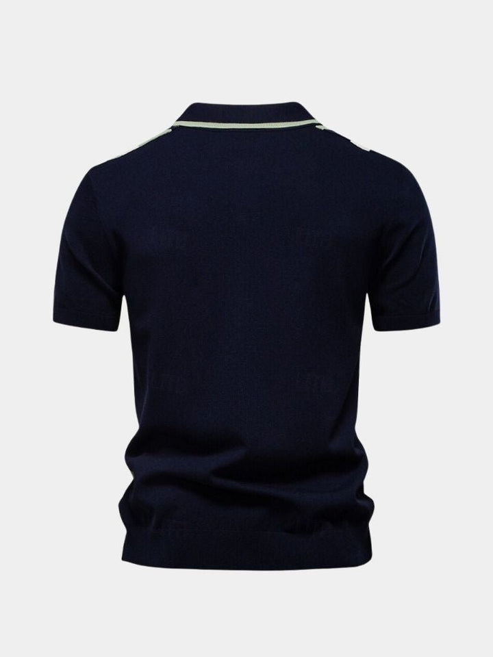 Thomas | polo a righe retro