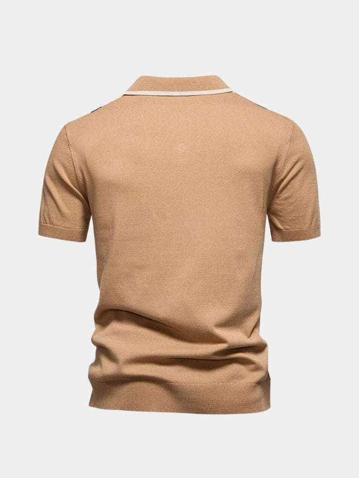 Thomas | polo a righe retro