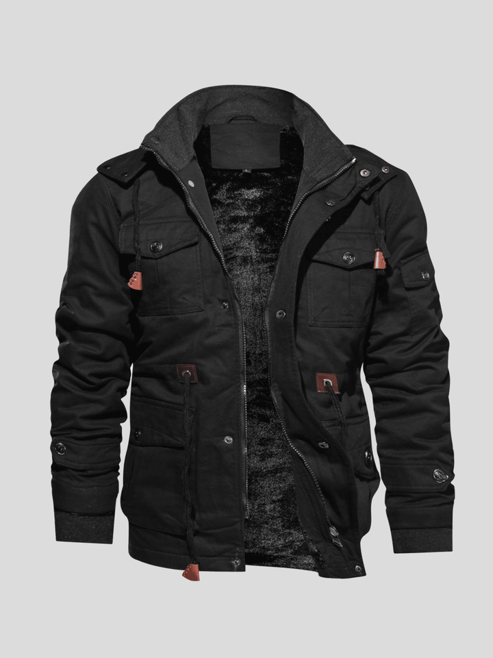 Tobias | cappotto peacoat classico in lana