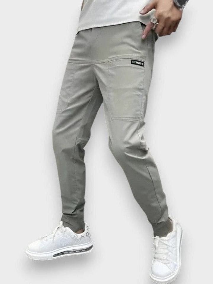 Tommaso | pantaloni cargo elasticizzati per uomo