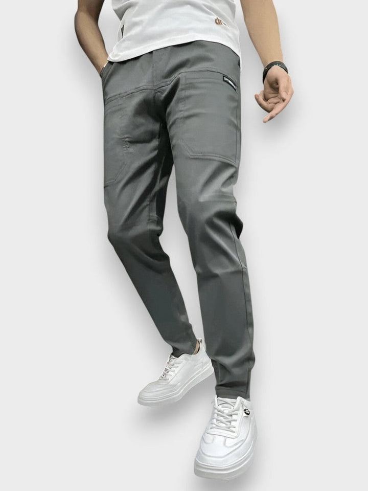 Tommaso | pantaloni cargo elasticizzati per uomo