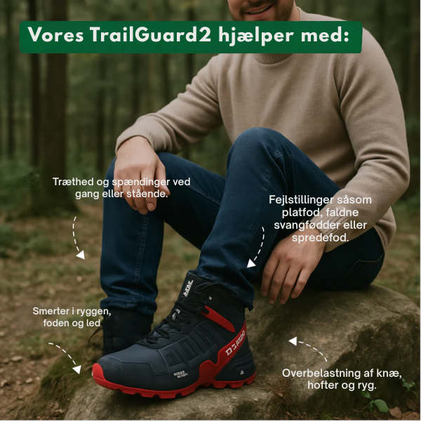 Trailguard 2.0 | stivale outdoor ortopedico, impermeabile