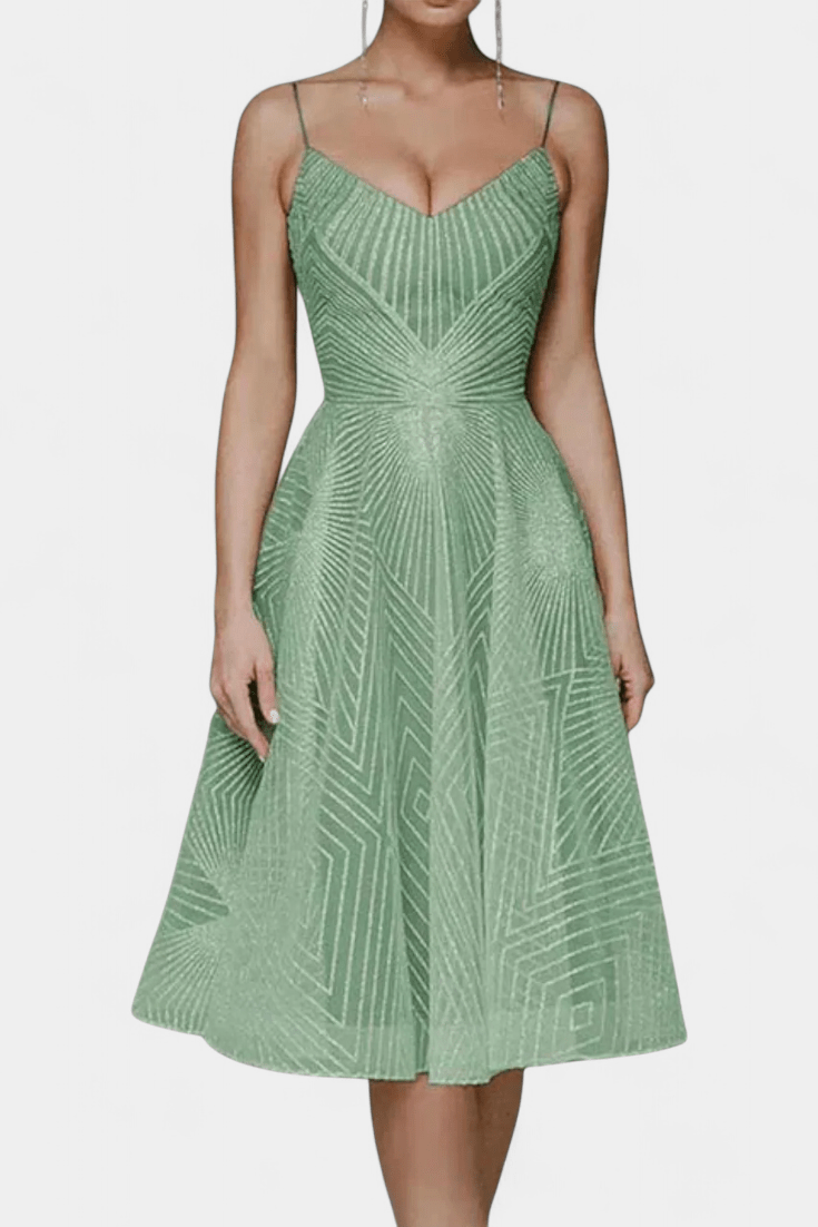 Trine | abito ricamato