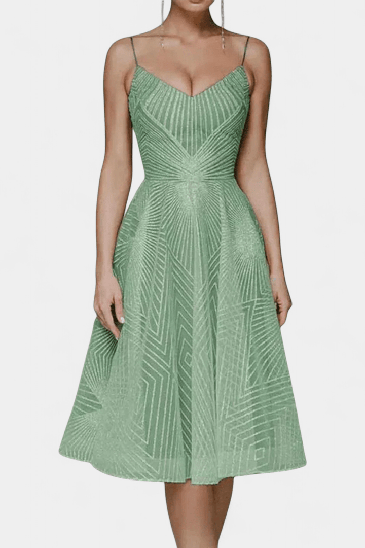 Trine | abito ricamato