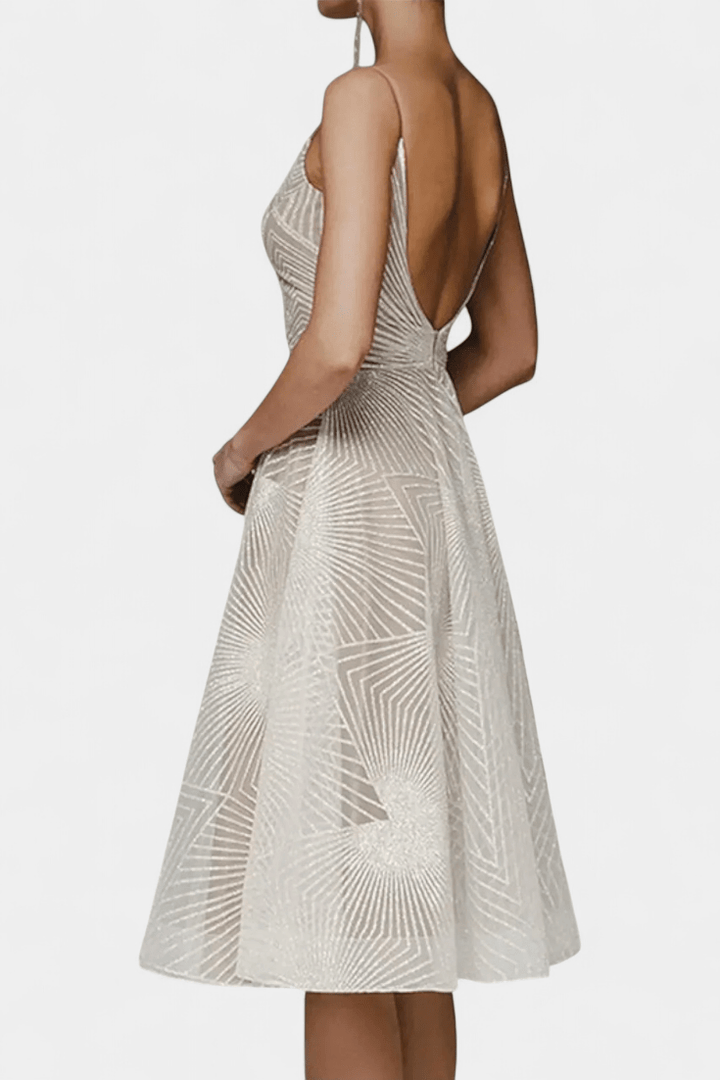 Trine | abito ricamato