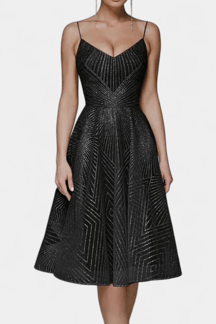 Trine | abito ricamato