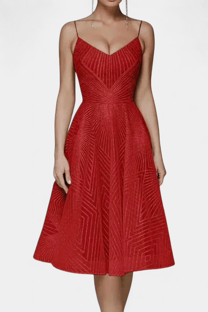 Trine | abito ricamato