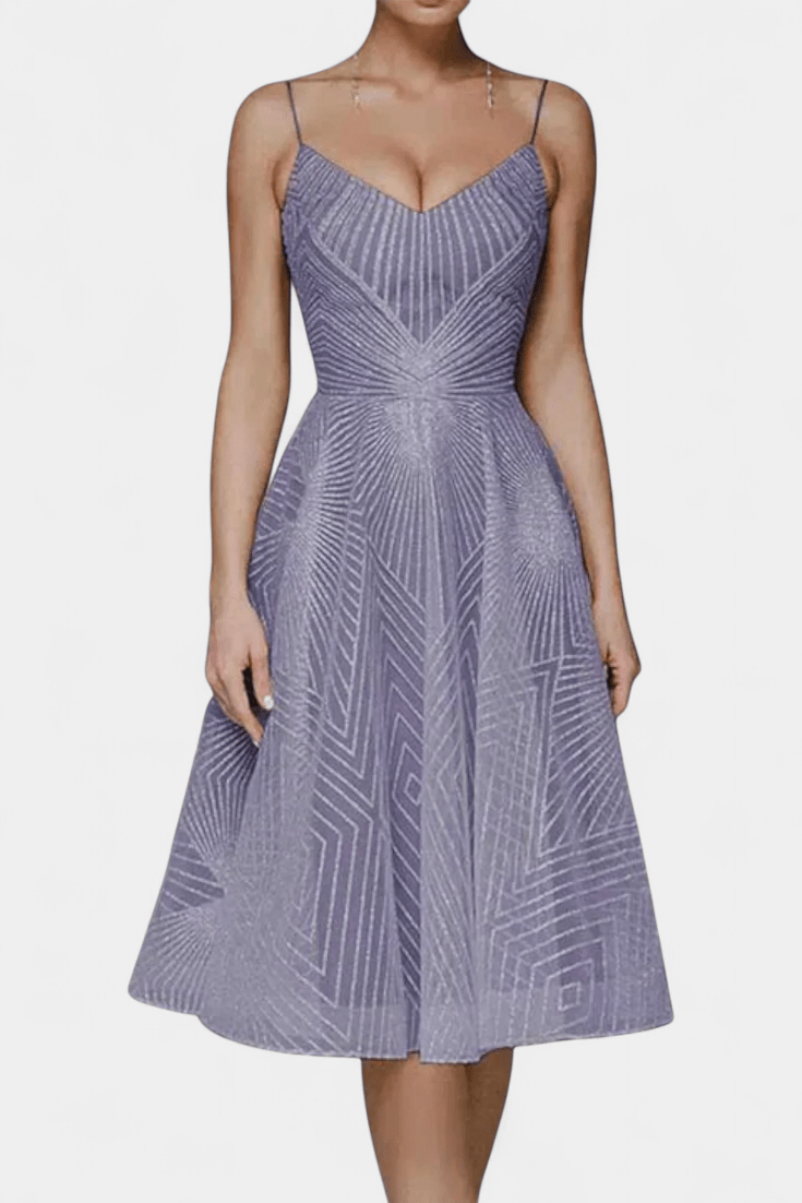 Trine | abito ricamato