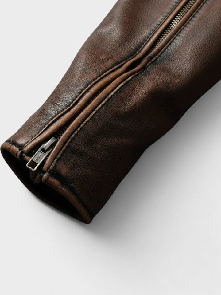 Troels | giacca in pelle premium