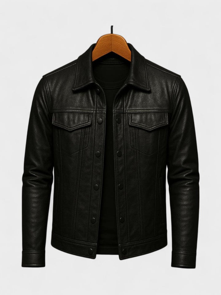 Ulrik | giacca in pelle moto premium