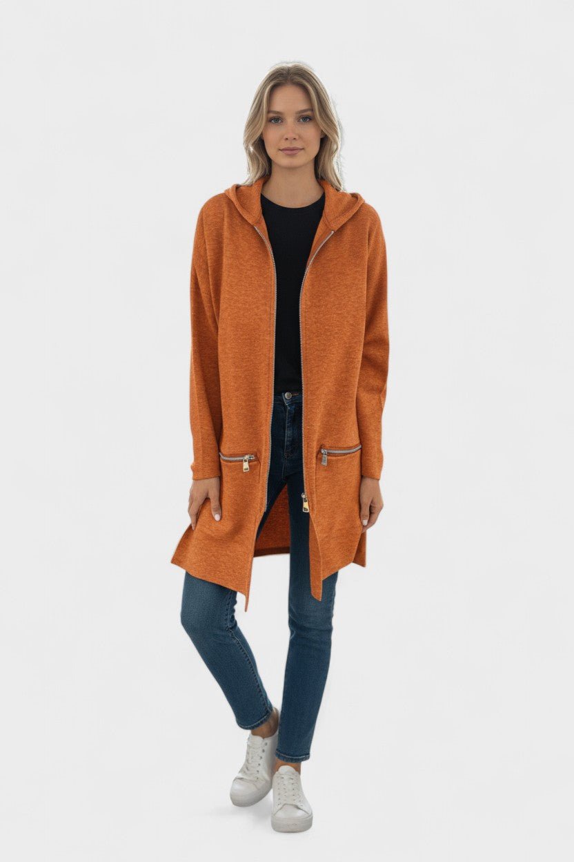 Veslina | elegante giacca a maglia per strati