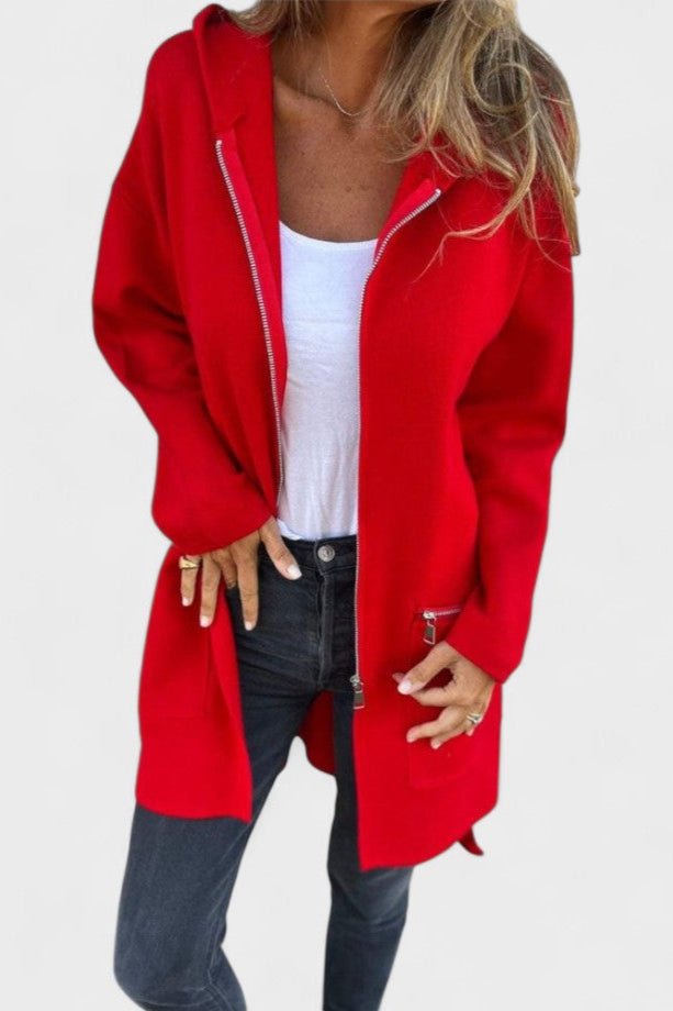 Veslina | elegante giacca a maglia per strati