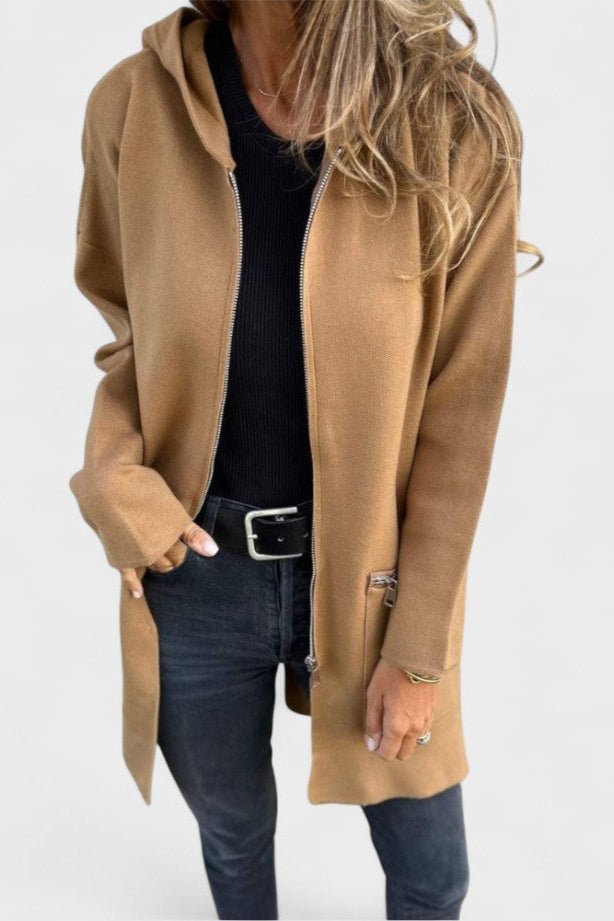 Veslina | elegante giacca a maglia per strati