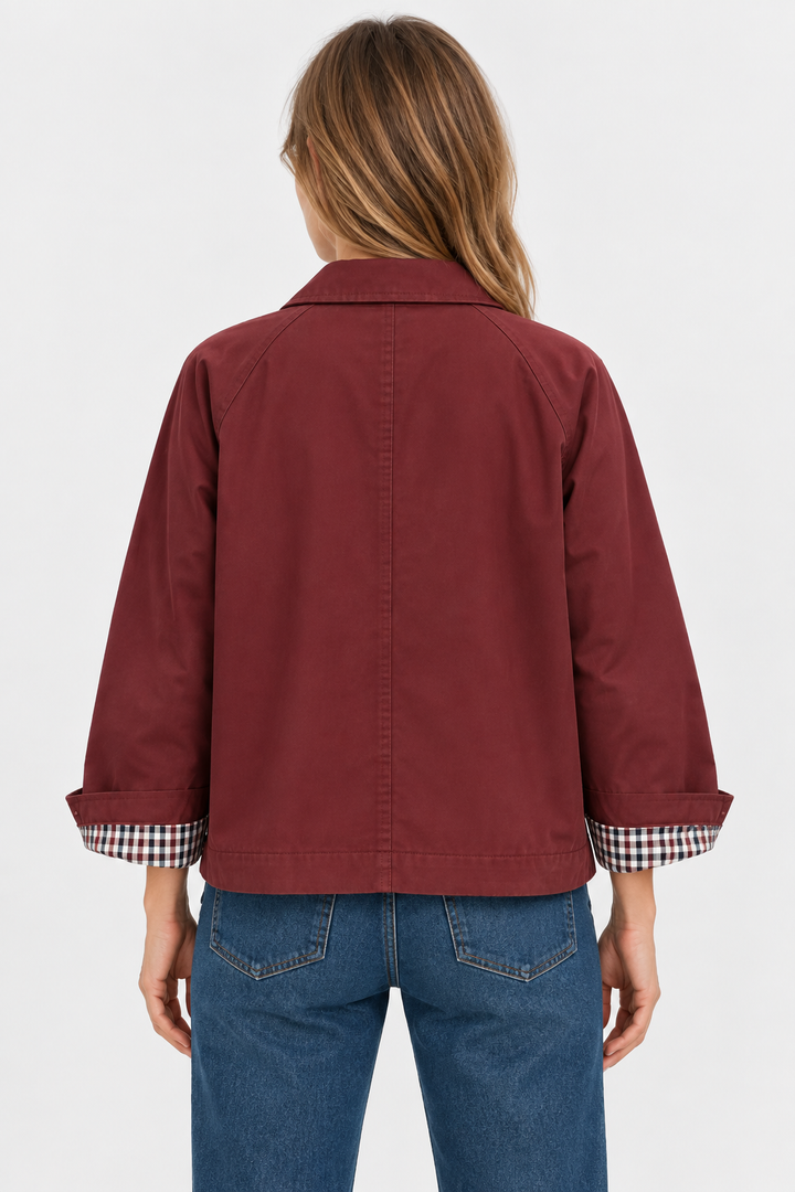 Margherita | giacca corta in gabardine