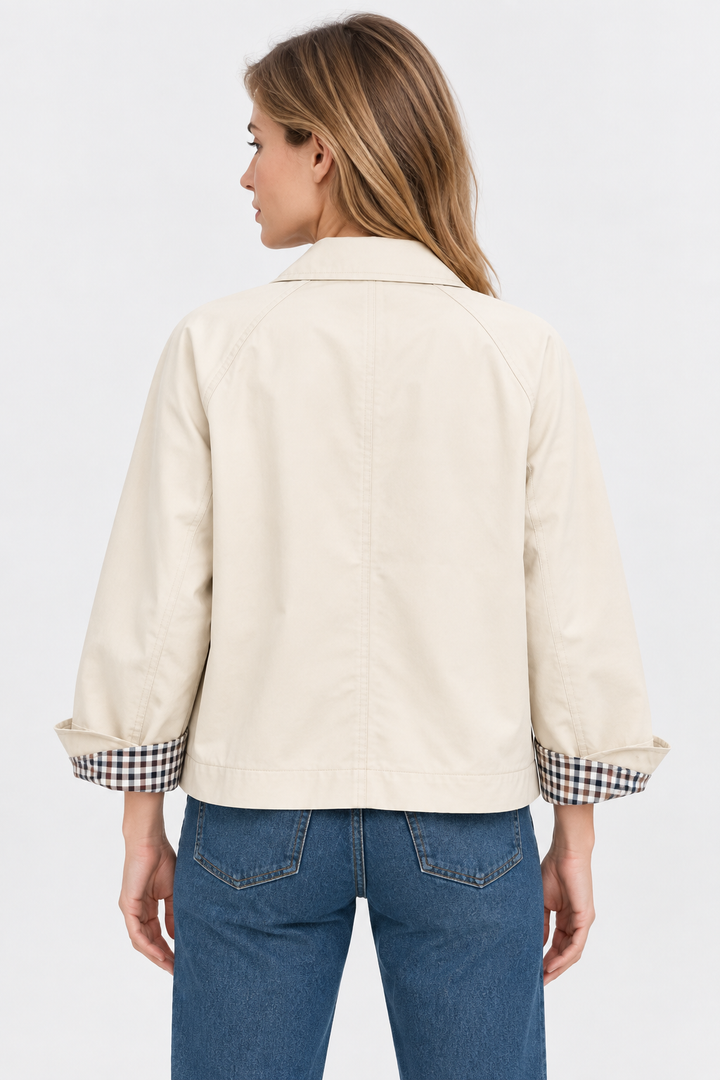 Margherita | giacca corta in gabardine