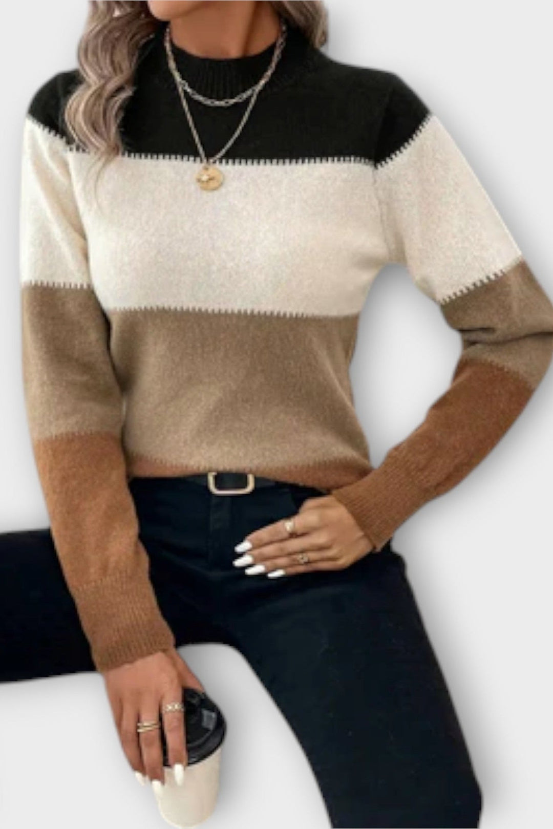 Vibeke | maglione a righe