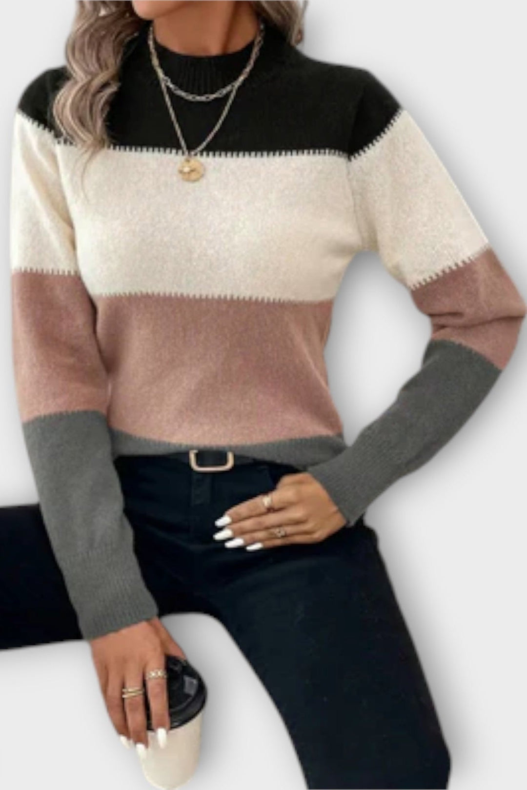 Vibeke | maglione a righe