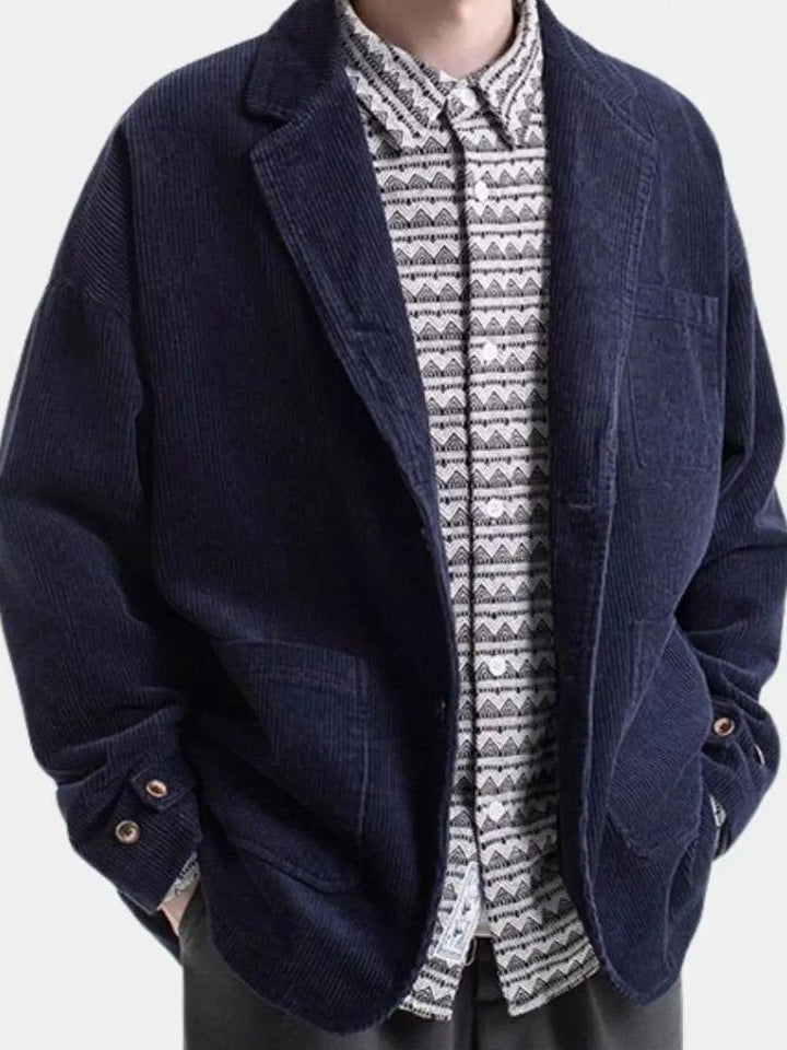 Victor | blazer invernale in velluto