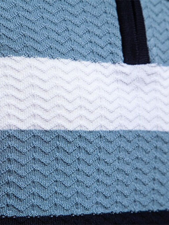 Viktor | polo slim con zip classica