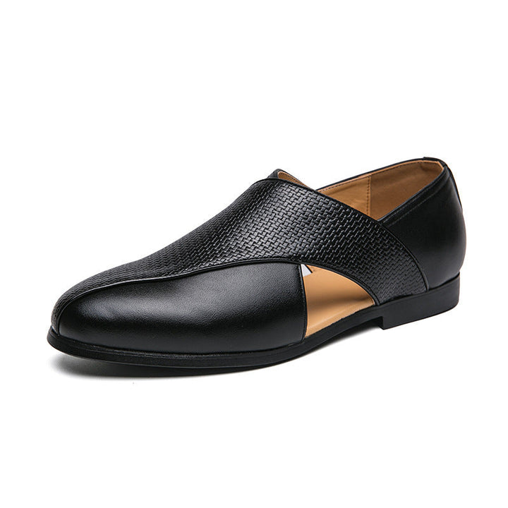Mocassini vintage in pelle