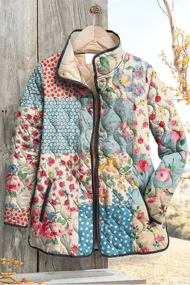 Viola | giacca imbottita