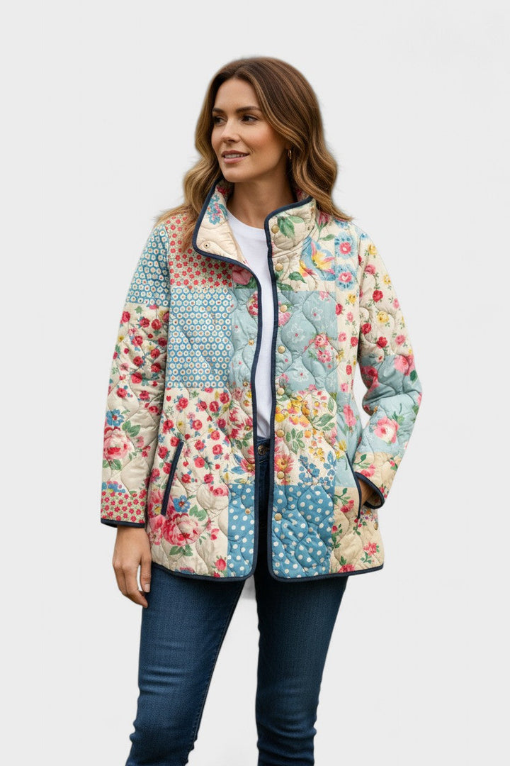 Viola | giacca imbottita