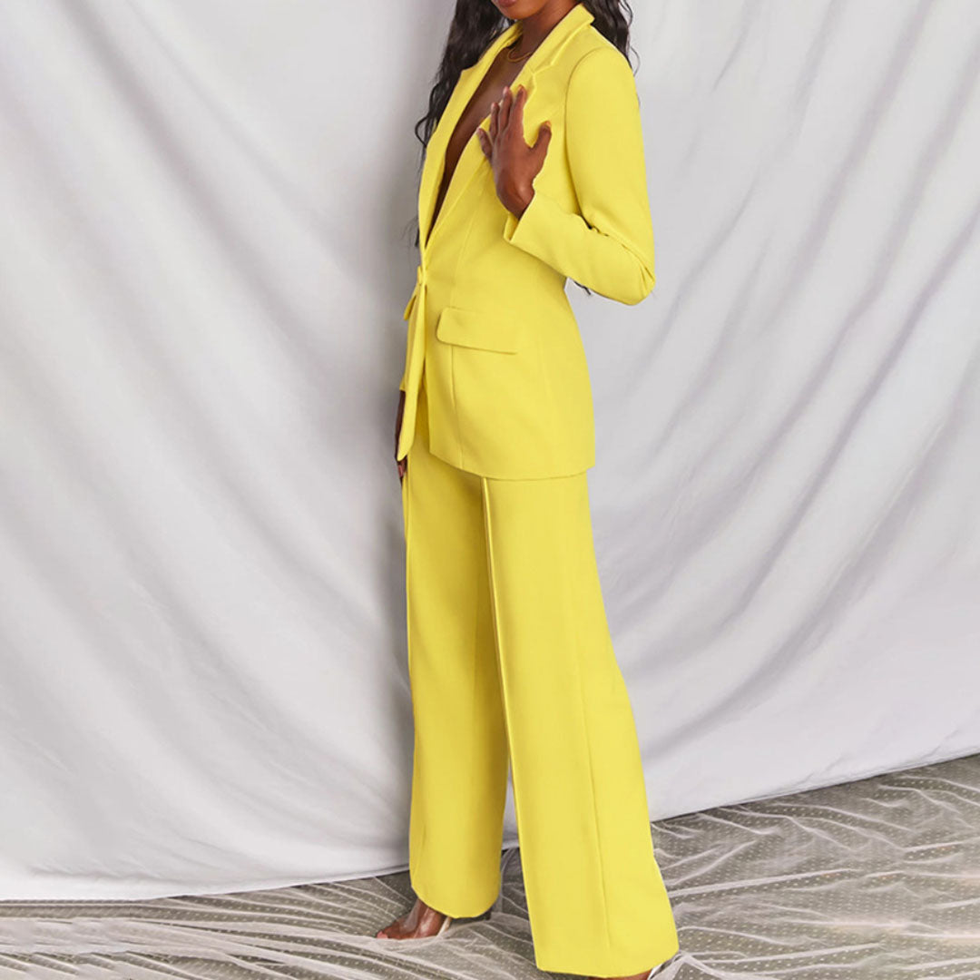 Gisella – tailleur donna con blazer e pantaloni