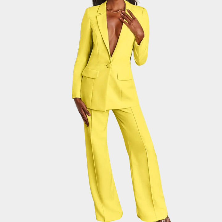 Gisella – tailleur donna con blazer e pantaloni
