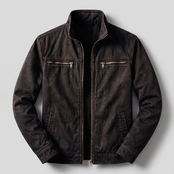 Achille | giacca uomo in cotone stile workwear – giacca casual effetto vissuto