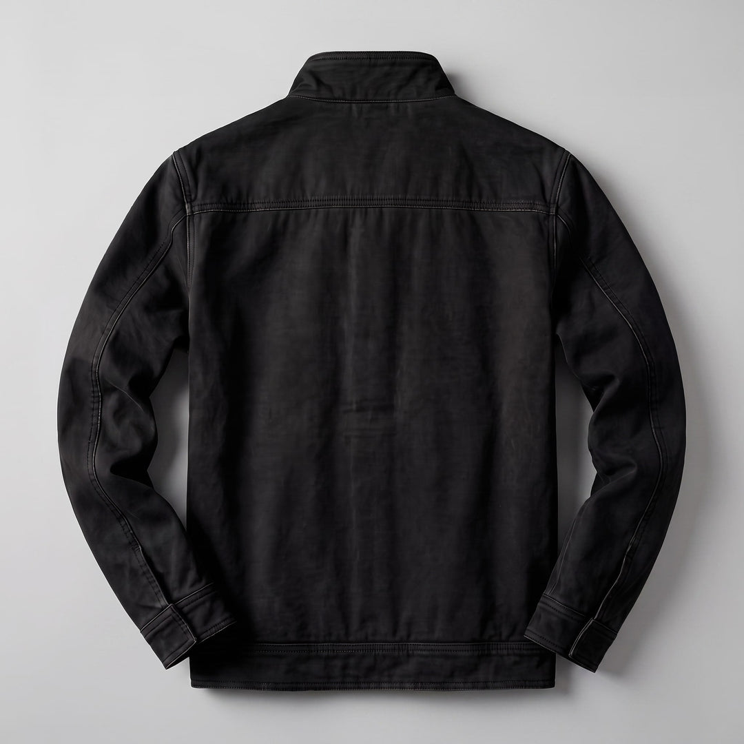 Achille | giacca uomo in cotone stile workwear – giacca casual effetto vissuto