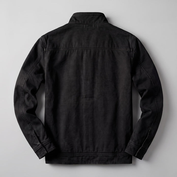Achille | giacca uomo in cotone stile workwear – giacca casual effetto vissuto