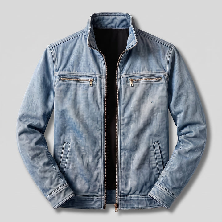 Achille | giacca uomo in cotone stile workwear – giacca casual effetto vissuto
