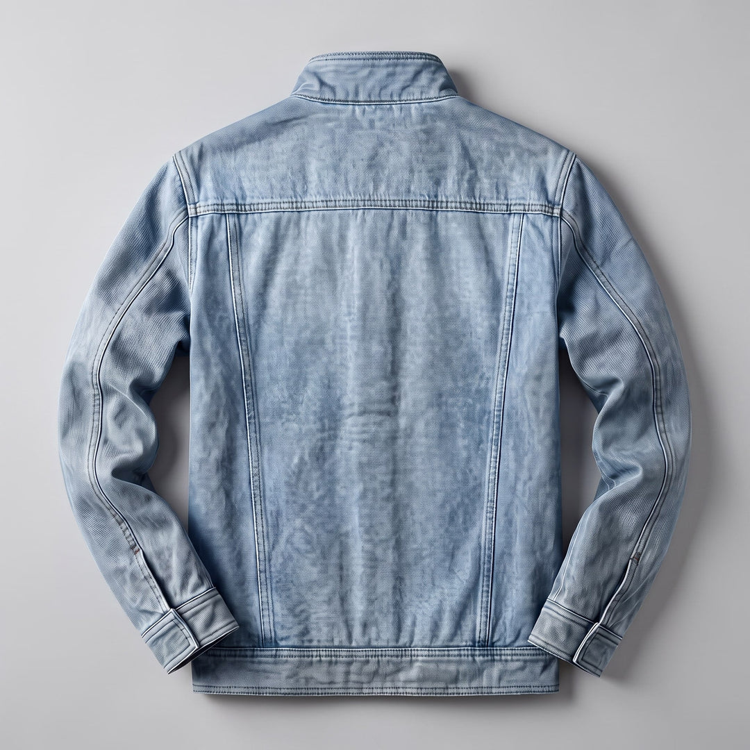 Achille | giacca uomo in cotone stile workwear – giacca casual effetto vissuto