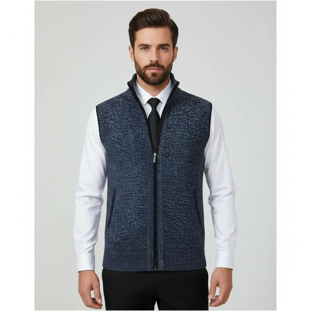 Romeo – gilet uomo leggero con zip