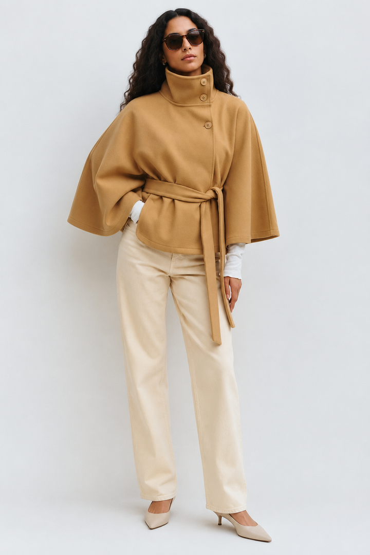 Clara | cappotto a mantella
