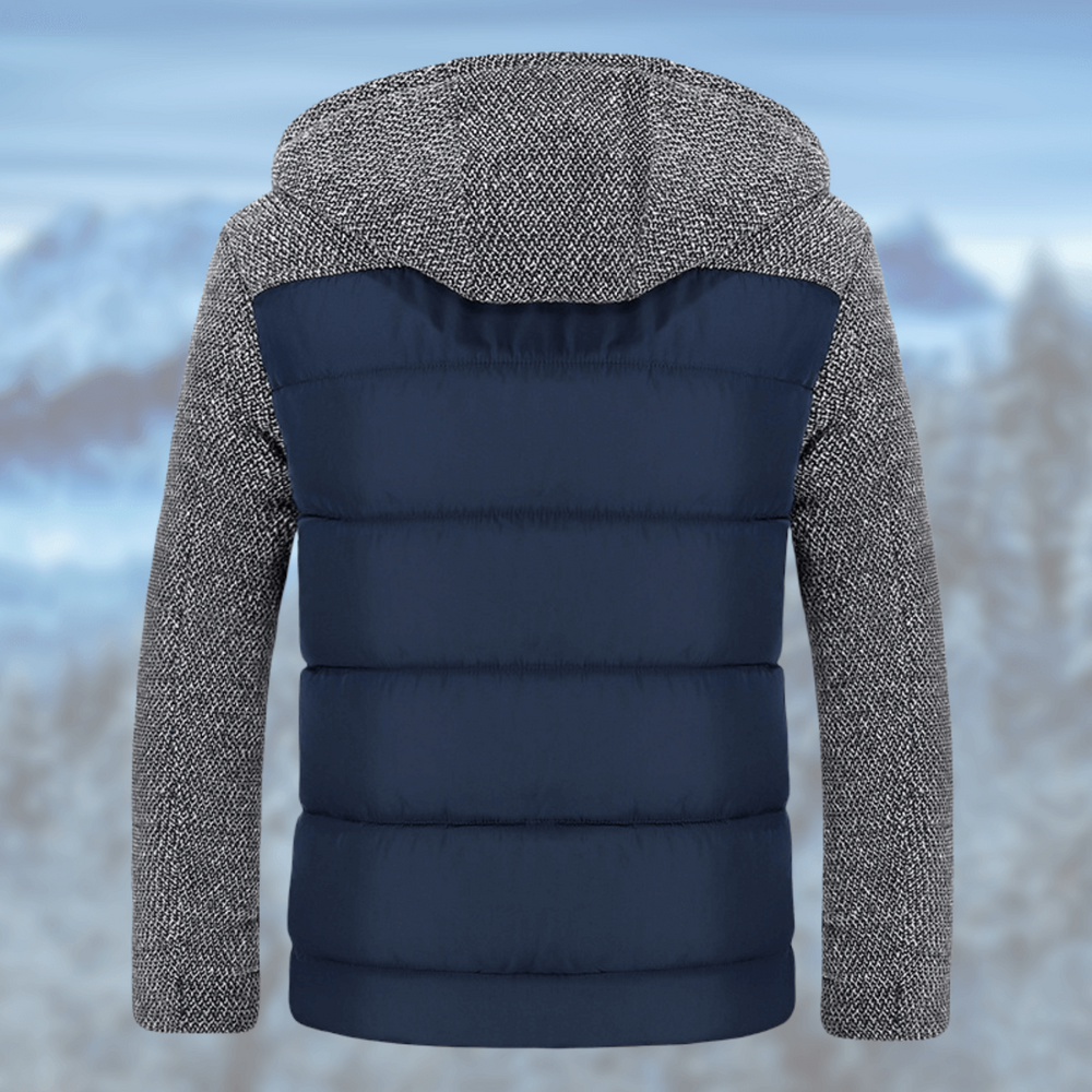 Piumino uomo con cappuccio – Lino