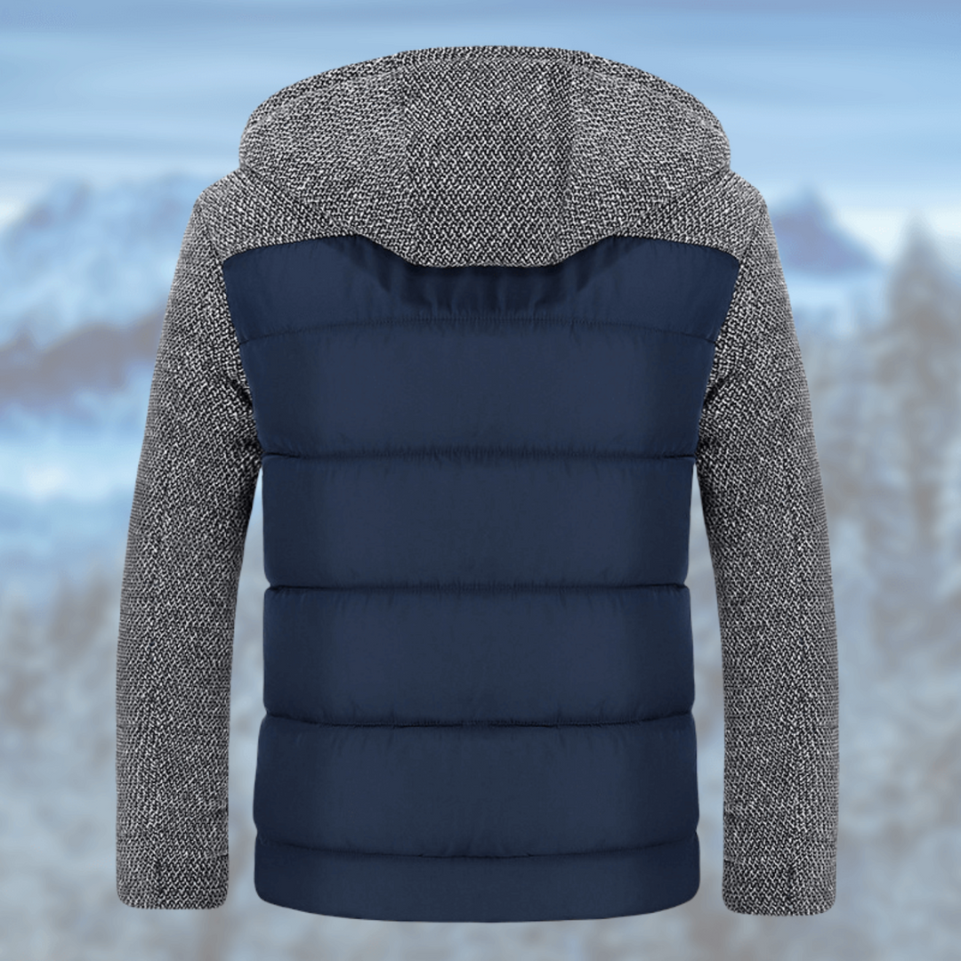 Piumino uomo con cappuccio – Lino