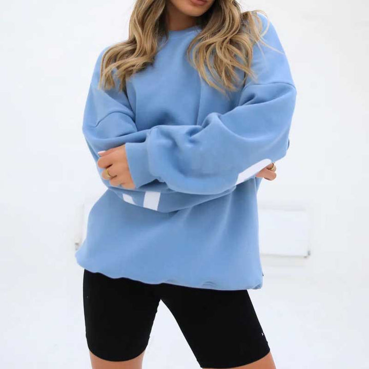 Perla – maglione donna stampato girocollo