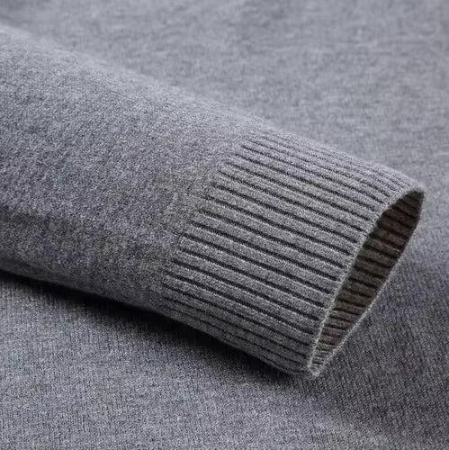 Claudio – scaldacollo uomo in maglia di cashmere