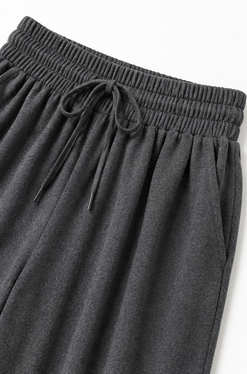 Paola | completo donna maglione collo alto e pantaloni larghi – set in maglia
