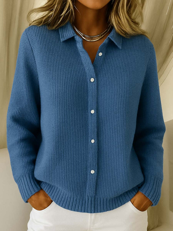 Maura – cardigan donna in maglia con bottoni