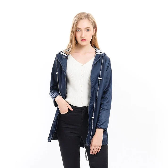 Nina – trench donna impermeabile leggero